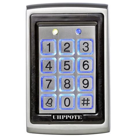 125khz rfid keypad access control security system kit|UHPPOTE 125KHz RFID EM ID Keypad Access Control Kit w/ .